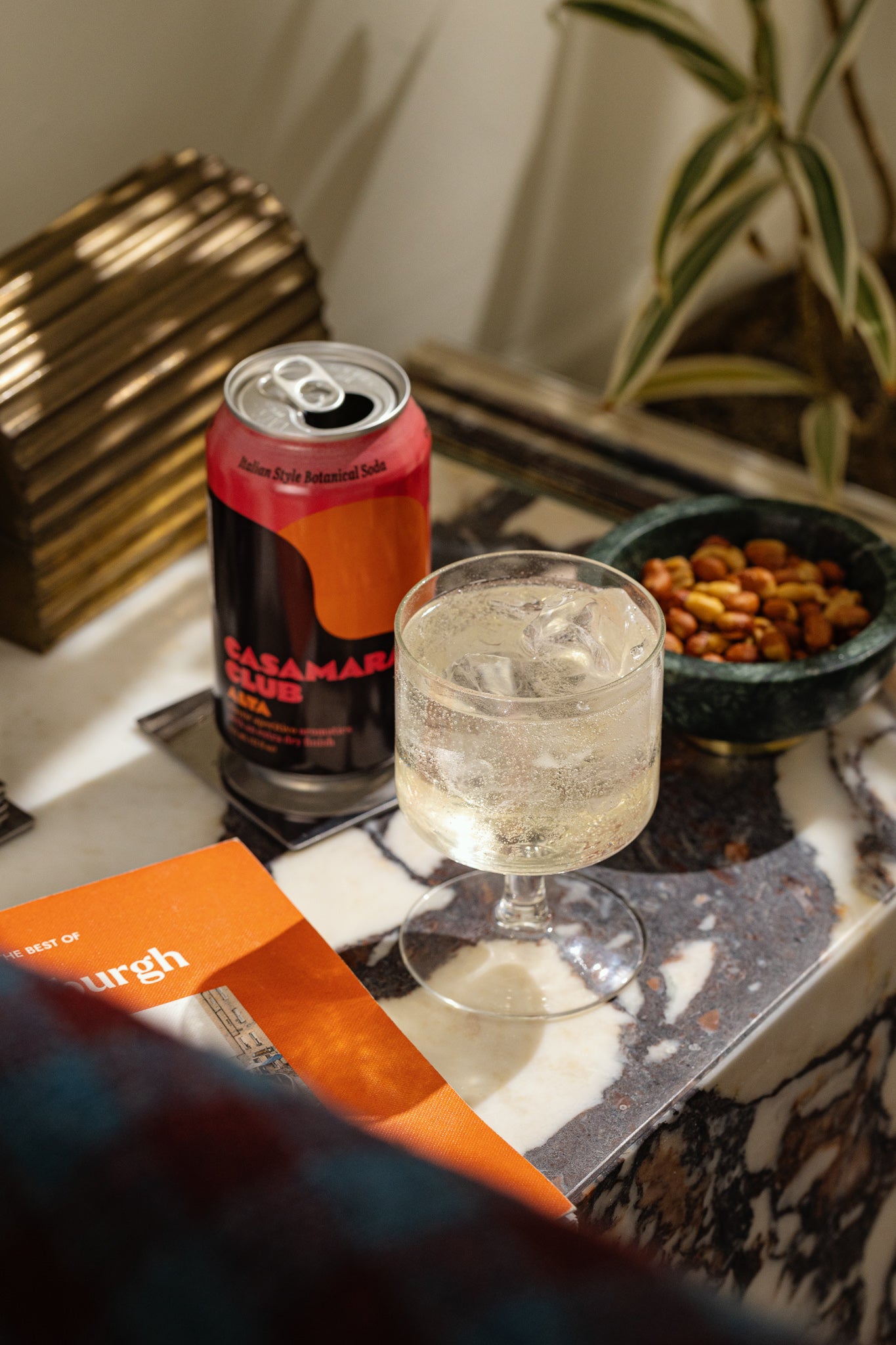<b><em>Pair it.</em></b> The perfect palate cleanser, with the ideal balance of bitter, sweet, and citrus for everything from bar snacks to dinner parties.