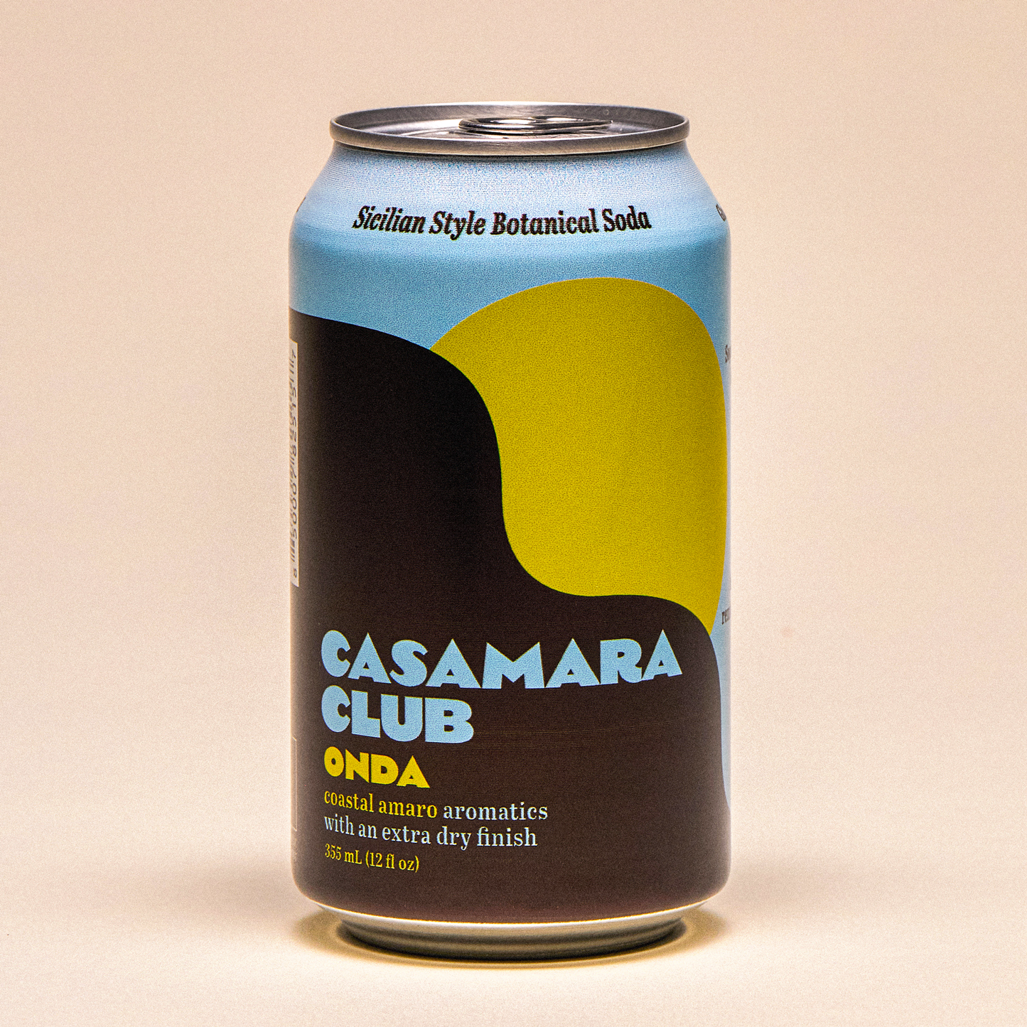 Sicilian-style botanical soda — coastal amaro, ONDA