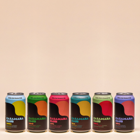 Transatlantic botanical sodas, VARIETY