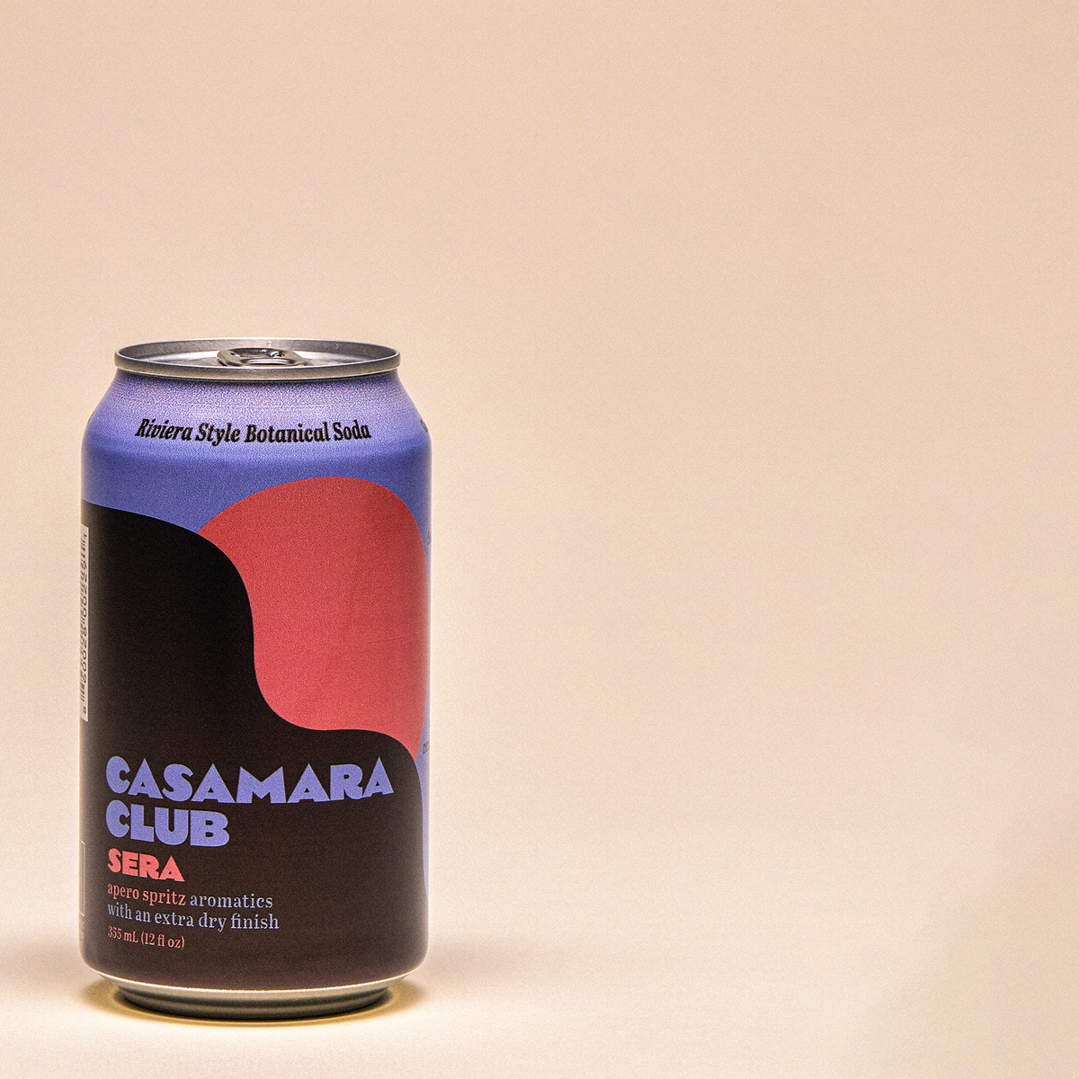 Riviera-style botanical soda — apero spritz, SERA — single can