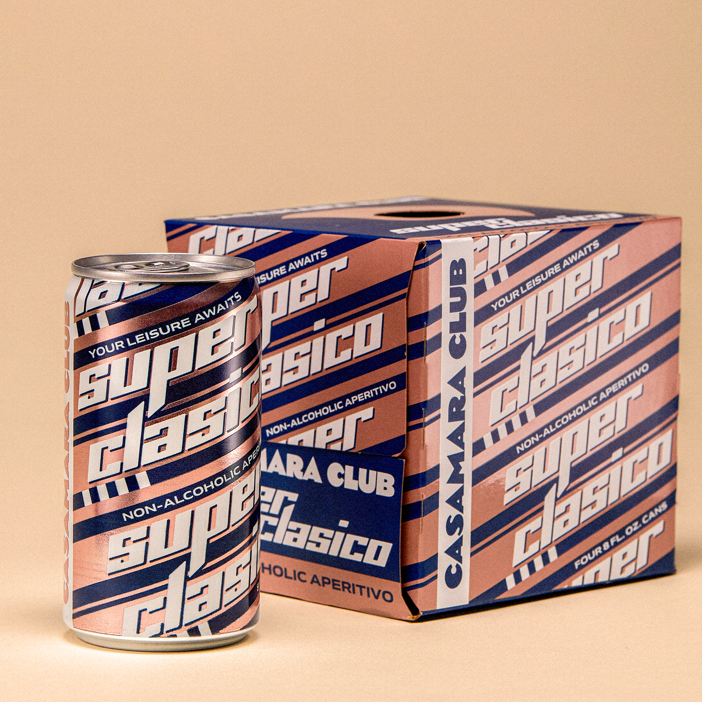 Non-Alcoholic Aperitivo Cocktail — SUPERCLASICO — 4-pack