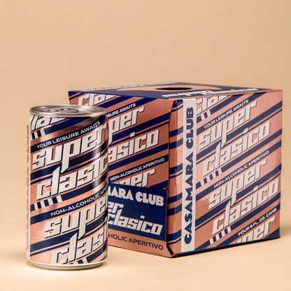 Non-Alcoholic Aperitivo Cocktail — SUPERCLASICO — 4-pack