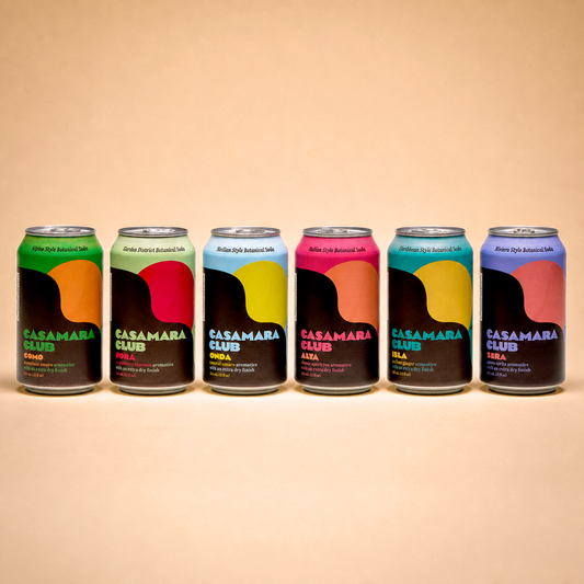 Transatlantic botanical sodas, VARIETY — cans variety case