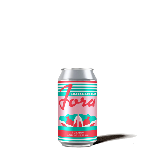 [Preorder] Fora cans, strawberry blossom — Garden District botanical soda