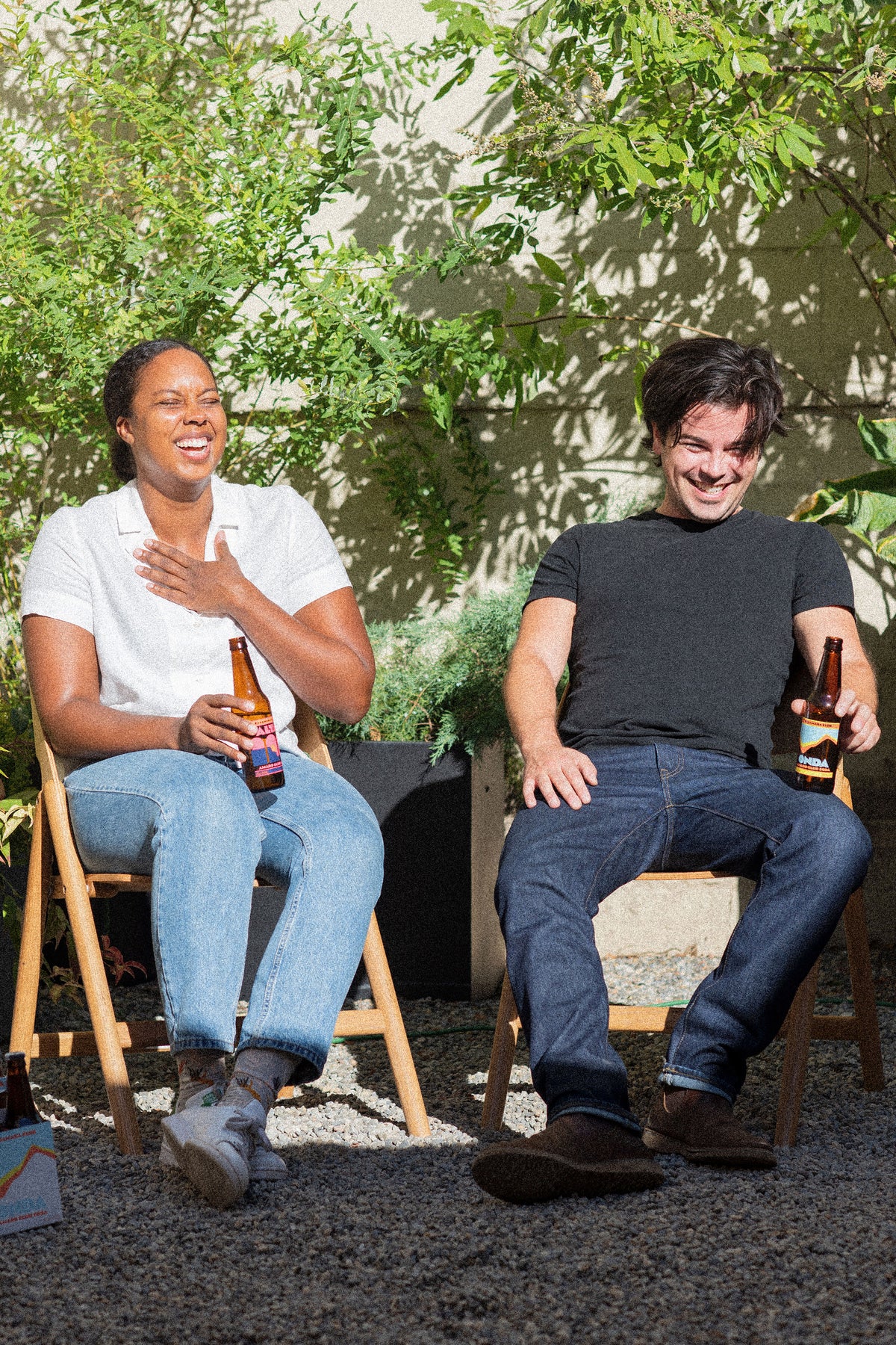 Jason LaValla and Erica Johnson, the founders of Casamara Club